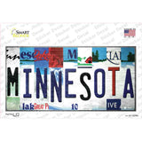 Minnesota Strip Art Novelty Sticker Decal