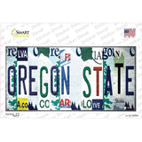 Oregon State Strip Art Novelty Sticker Decal