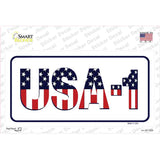 USA 1 Novelty Sticker Decal