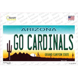 Go Cardinals Novelty Sticker Decal