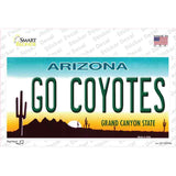 Go Coyotes Novelty Sticker Decal