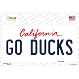 Go Ducks Novelty Sticker Decal