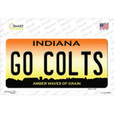 Go Colts Novelty Sticker Decal