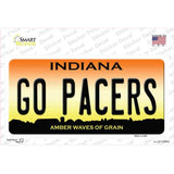 Go Pacers Novelty Sticker Decal