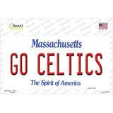 Go Celtics Novelty Sticker Decal