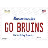Go Bruins Novelty Sticker Decal