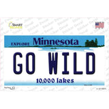 Go Wild Novelty Sticker Decal