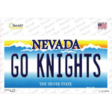 Go Golden Knights Novelty Sticker Decal