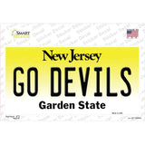 Go Devils Novelty Sticker Decal