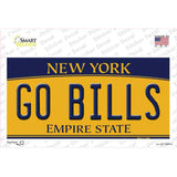 Go Bills Novelty Sticker Decal