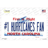 Number 1 Hurricanes Fan Novelty Sticker Decal
