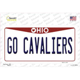 Go Cavaliers Novelty Sticker Decal