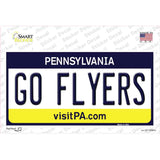 Go Flyers Novelty Sticker Decal