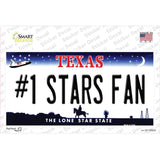 Number 1 Stars Fan Novelty Sticker Decal