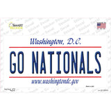 Go Nationals Novelty Sticker Decal