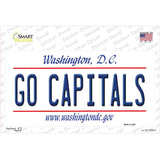 Go Capitals Novelty Sticker Decal