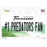 Number 1 Predators Fan Novelty Sticker Decal