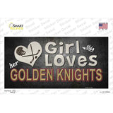 This Girl Loves Her Golden Knights Novelty Sticker Decal