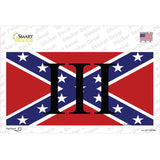 3 Percenter Confederate Novelty Sticker Decal