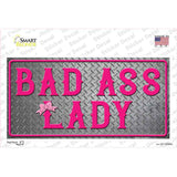 Bad Ass Lady Novelty Sticker Decal