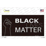 Black Lives Matter Fist Brick Novelty Sticker Decal