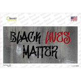 Black Lives Matter Concrete Novelty Sticker Decal