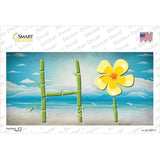 HI Bamboo Novelty Sticker Decal