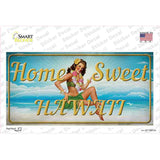 Home Sweet Hawaii Novelty Sticker Decal