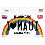 I Heart Maui Novelty Sticker Decal