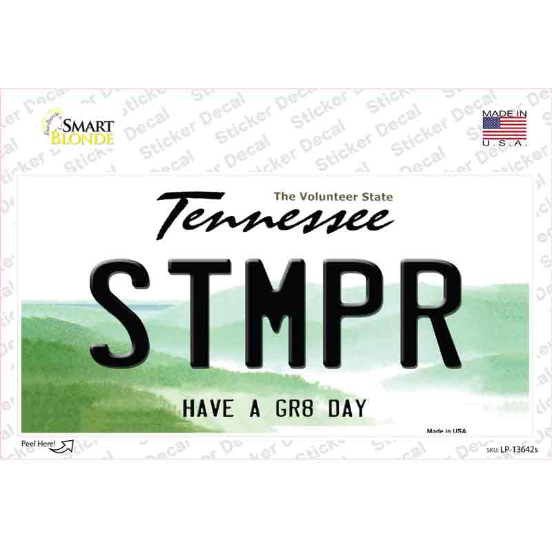Stomper Novelty Sticker Decal