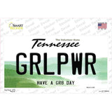 Girl Power Novelty Sticker Decal