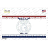 Missouri Bicentennial State Blank Novelty Sticker Decal