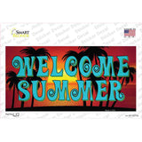 Welcome Summer Novelty Sticker Decal