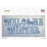 Welcome Winter Novelty Sticker Decal