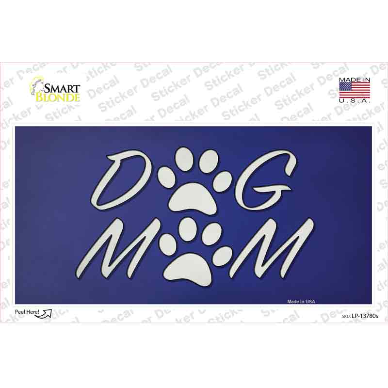 Dog Mom Novelty Sticker Decal