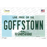 Goffstown New Hampshire Novelty Sticker Decal