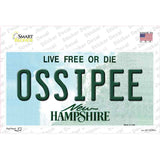 Ossipee New Hampshire Novelty Sticker Decal