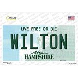 Wilton New Hampshire Novelty Sticker Decal