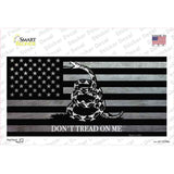 Dont Tread On Me American Flag Novelty Sticker Decal