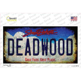 Deadwood South Dakota Rusty Novelty Sticker Decal