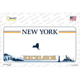 Excelsior New York Blank Novelty Sticker Decal