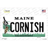 Cornish Maine Novelty Sticker Decal