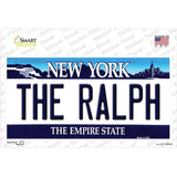 The Ralph NY Blue Novelty Sticker Decal