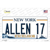 Allen 17 NY Excelsior Novelty Sticker Decal