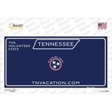 Blank Tennessee Blue Novelty Sticker Decal