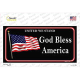 United We Stand God Bless America Novelty Sticker Decal