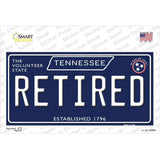 Retired Tennessee Blue Novelty Sticker Decal
