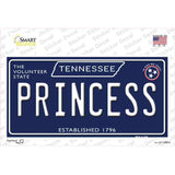 Princess Tennessee Blue Novelty Sticker Decal