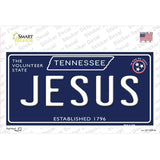 Jesus Tennessee Blue Novelty Sticker Decal