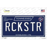Rckstr Tennessee Blue Novelty Sticker Decal